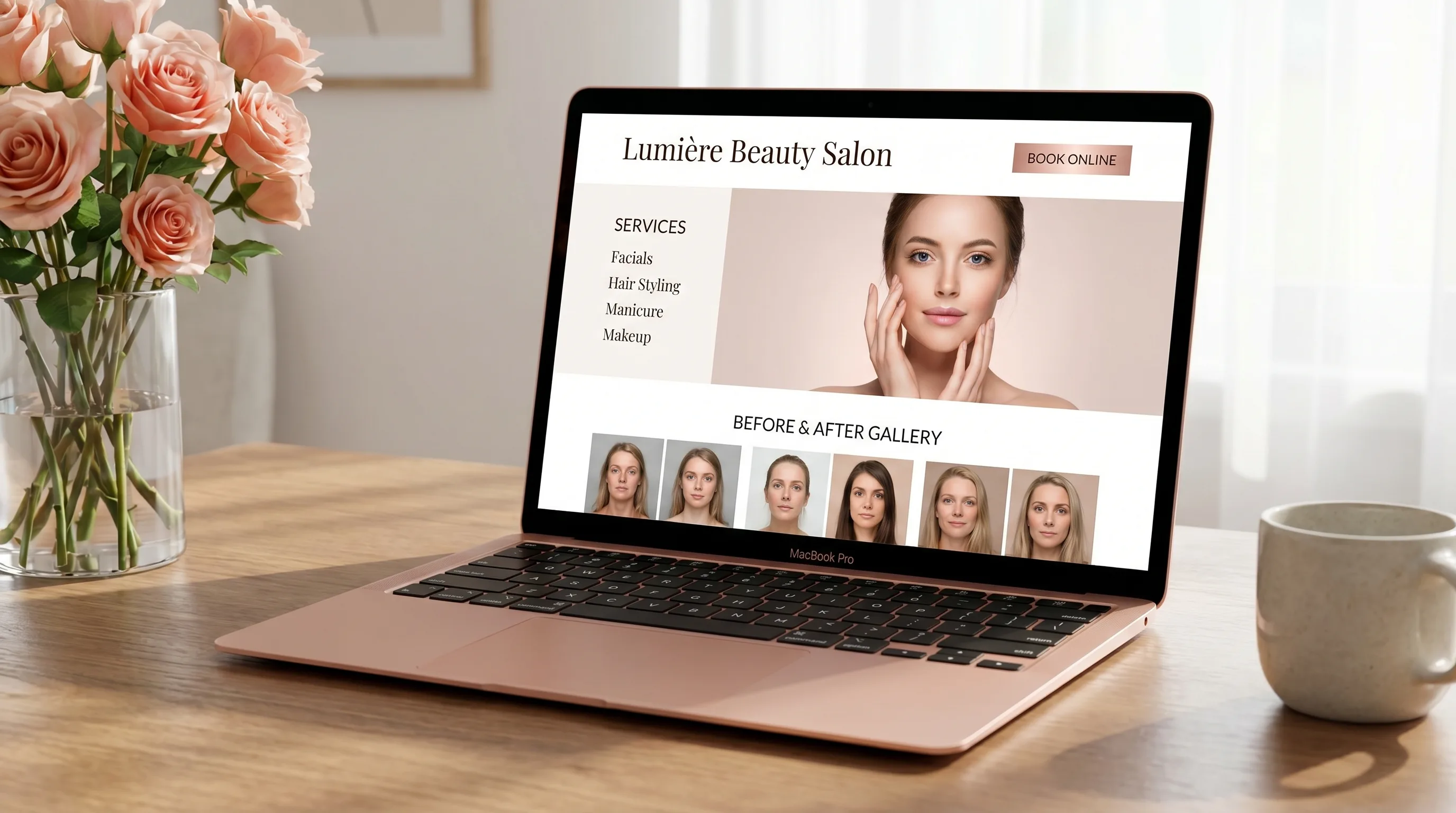 Site institut de beauté professionnel