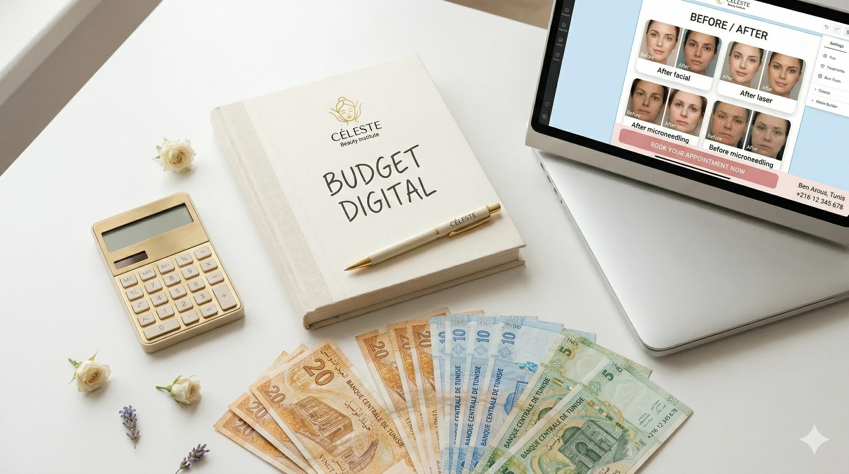 Combien coûte un site web en Tunisie