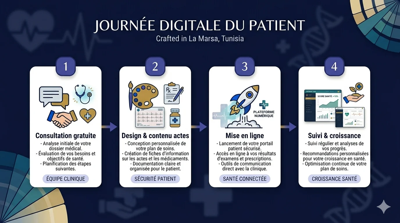 Processus de création de site web