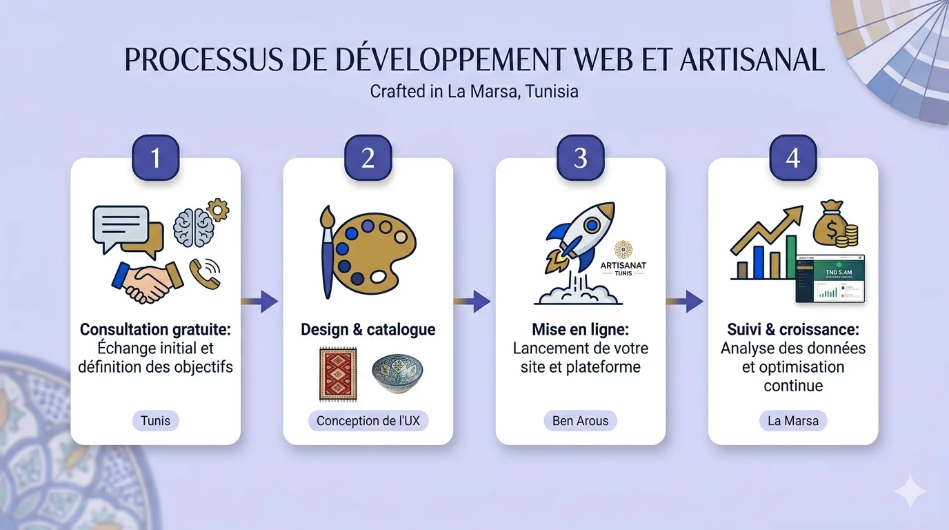 Processus de création de site web